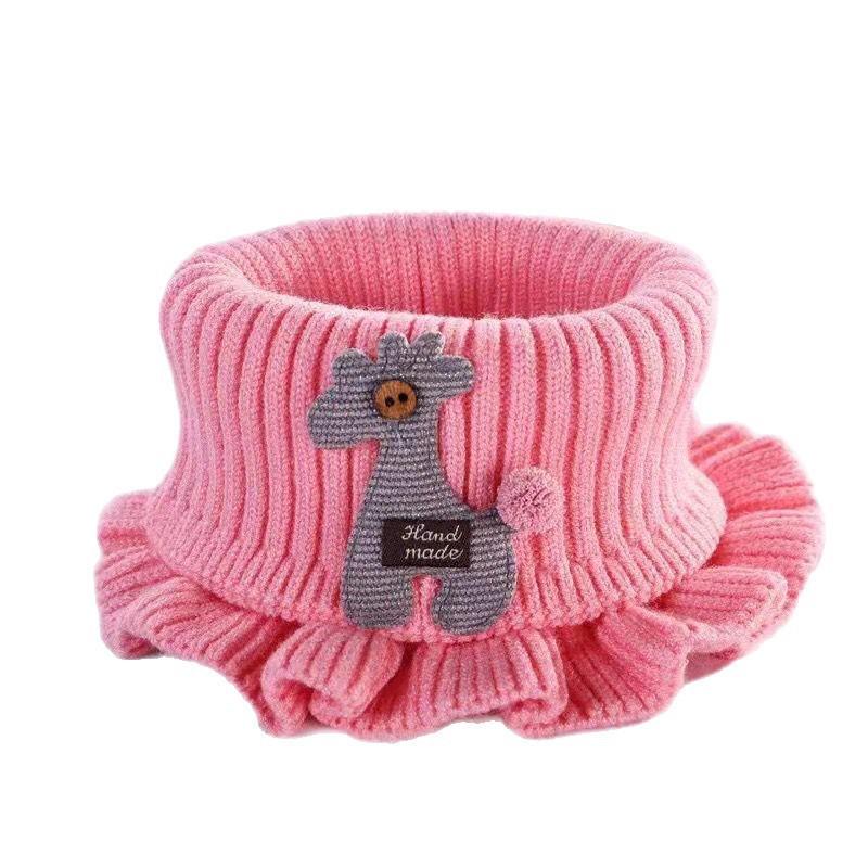 Kinder Winter-Schlauchschal: Dicker Strick, Winddichter, Warmer Pullover-Schal für Jungen & Mädchen