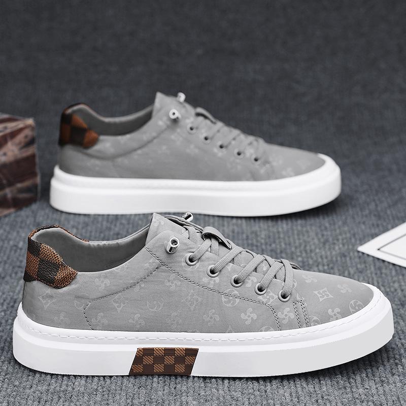 Canvas Shoes Men'S Summer Breathable Board Shoes Summer Sports One Pedal Work Casual Cloth Shoes