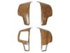 TRISTAR'S [Hiace 200 Series 4 Type 5 Type] Steering Switch Panel, 4P, Natural Wood Style
