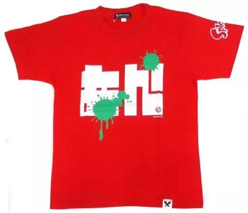 Charmeleon Fest T-shirt Red L Splatoon × Pokemon 74cm (2016) 3XL