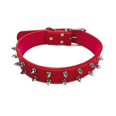 Leather Dog Cat Collar Spiked Studded Puppy Pet Necklace for Small Medium Large Dogs Cats Neck Strap Pet Products Accessories