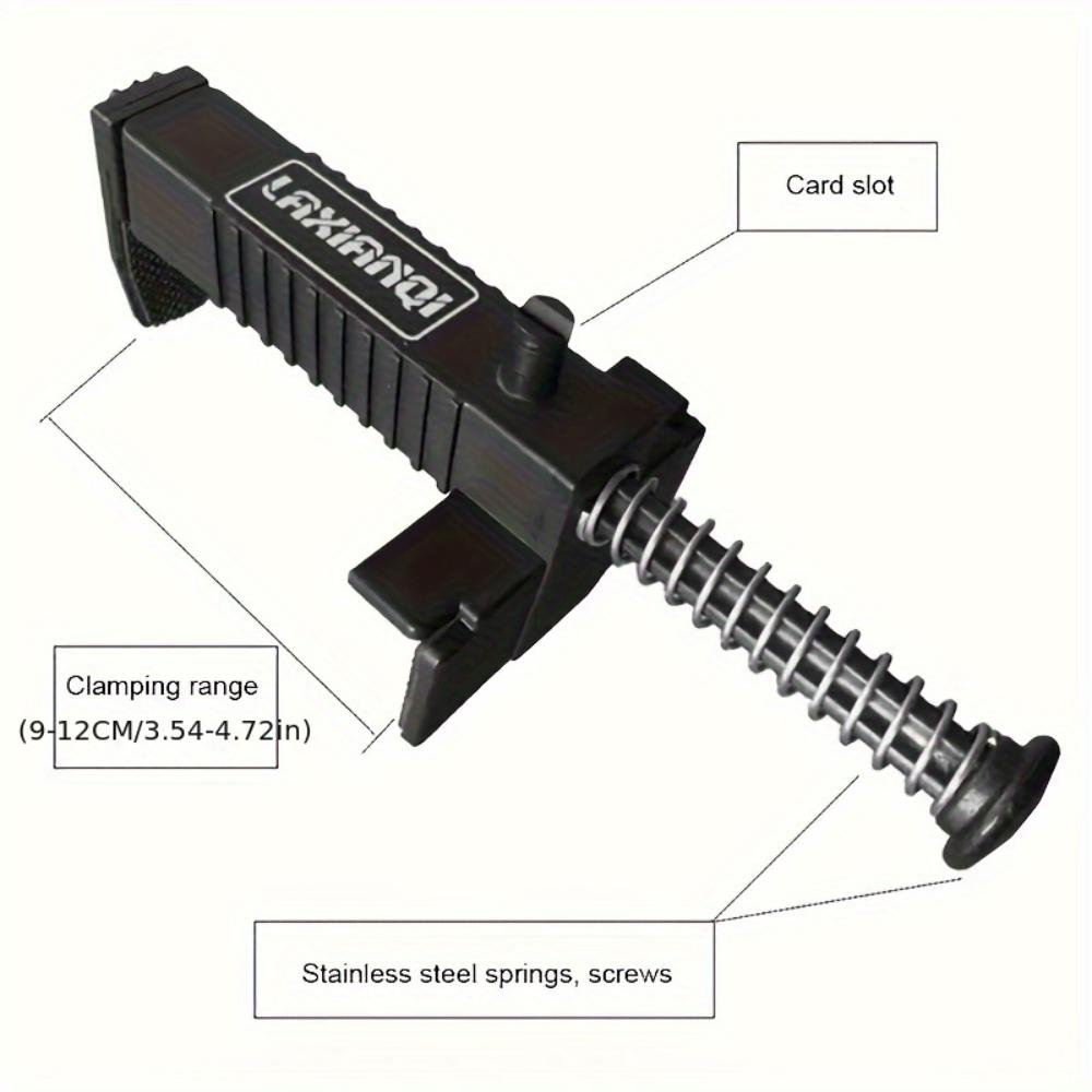 2Pcs New Brick‑Lining Runner,Leveling Measuring‑Line Drawer Tool Holder,Brick Line‑Clamp Puller,Fixture For Building Construction