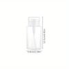 Press-type Makeup Remover Water Bottling, Extrusion Beauty Toner Nail Polish Remover Water Bottling, Press Pump Head Travel Portable