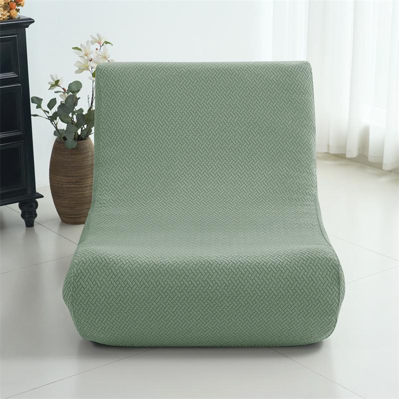 1Pc T Jacquard Lazy Sofa Cover Elastic Lounge Sofa Covers All-Inclusive Anti-Slip Relax Couch Protectors For Living Room Balcony