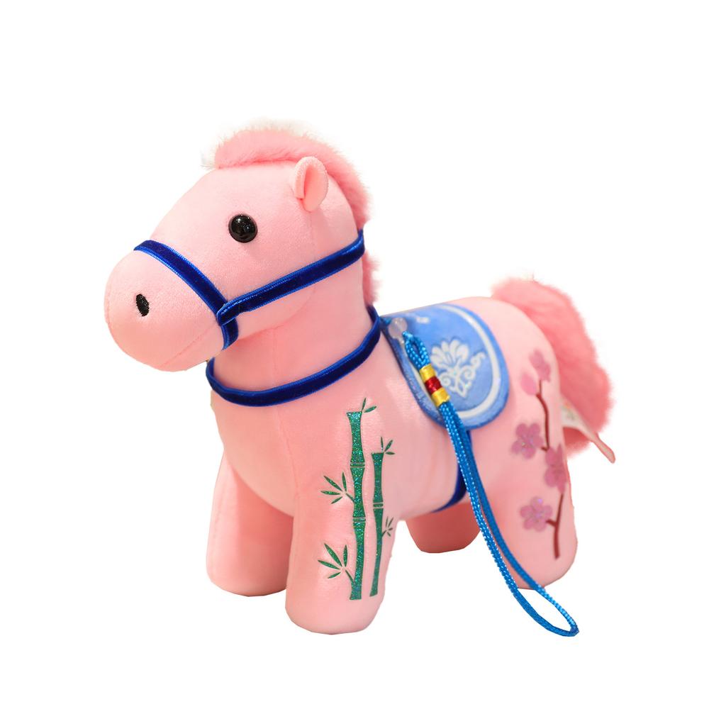 Genuine Childhood Sweetheart Pendant Cute Cute Pony Pendant National Style Pony Doll Year of the Horse Auspicious Doll
