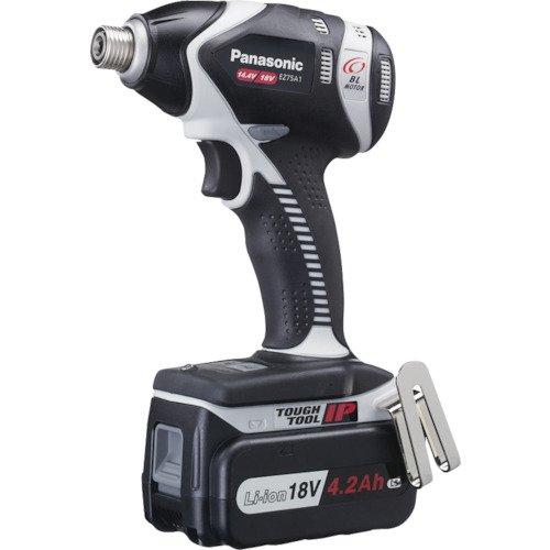 

Panasonic Rechargeable Impact Driver 18V LS Battery Set Gray EZ75A1LS2G-H