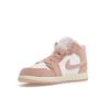 Air Jordan 1 Mid SE PS Legend Pink Kids Sneakers White Sail FN7493-161