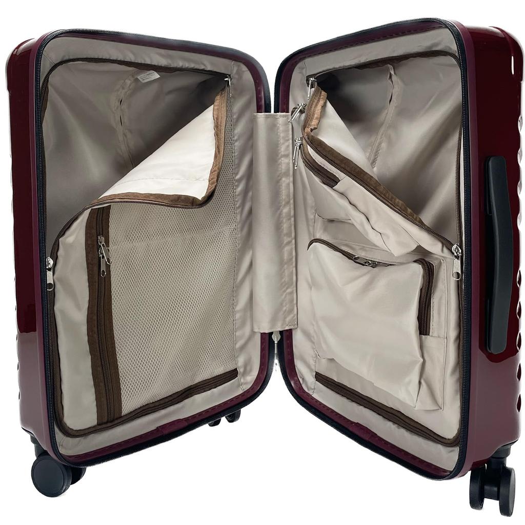 ACE Suitcase S Size 1 Night 2 Days 2 Nights 3 Days 32L Twin Wheel Casters Radial Red Carry-on 2.8kg No.06971