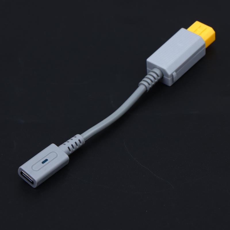 12Cm Type C Female To Wii U Power Cable Adapter Pd Trigger Charging Cable For Wii U Console Power Cord