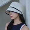 ALLINCOMPLETE Contrast Line Moon Bucket Hat  2 Colors 