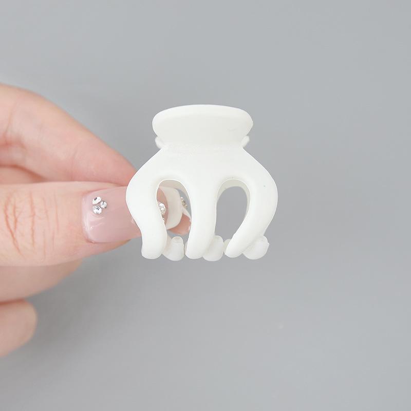 Small Pumpkin Claw Clip for Buns, Ponytails, and Bangs - Princess Hairstyle Accessory