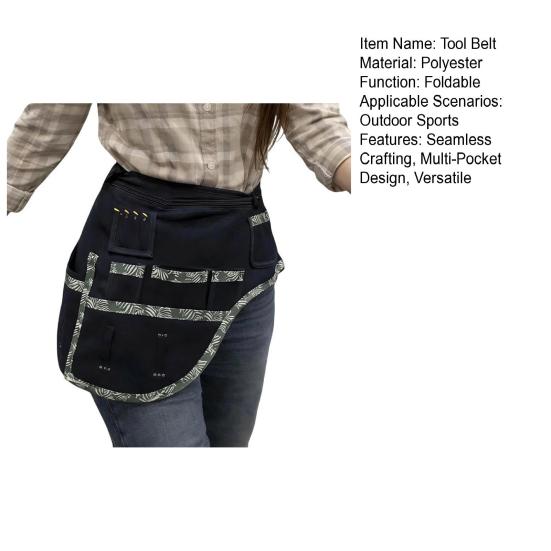 Sewing Organizer Belt Hands-Free with Multiple Waist Storage Bag Pockets Adjustable Tool Belt Sewing Quilting DIY