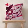 Anime Hhazbin Hhotel Angel  Pillow Covers Cartoon Sofa Decorative Home Doublesided Printing Short Plush Cute Cushion Cover