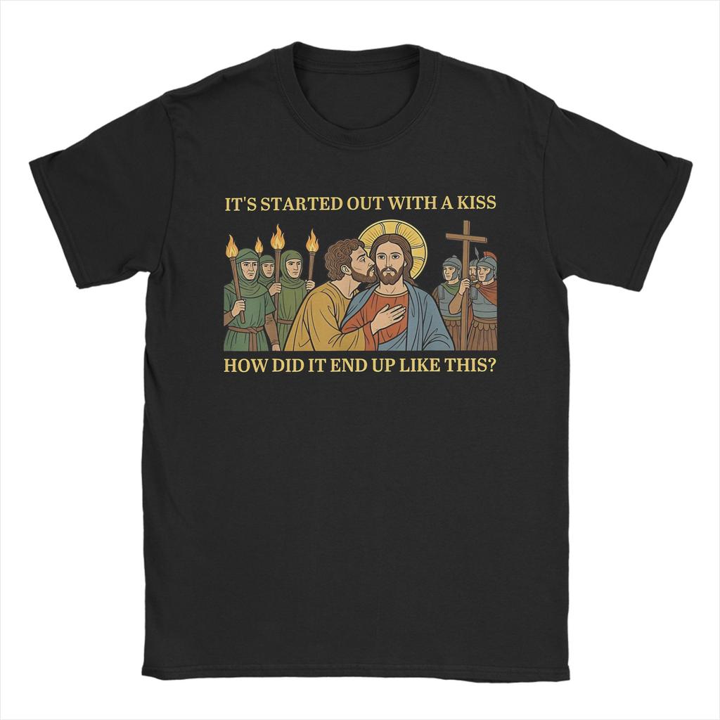 Print Jesus Is Coming Look Busy TShirt For Unisex Women Cotton Short Sleeve Jesus Meme Round Neck Summer TopsTops