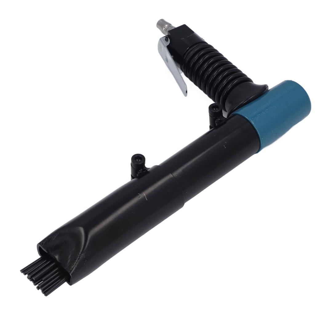 מכשיר פניאומטי להסרת חלודה 14 אינץ' 5500 פעימות לדקה 19 מחטים מנקה מופעל אוויר למתכת חלודה צבע ריתוך