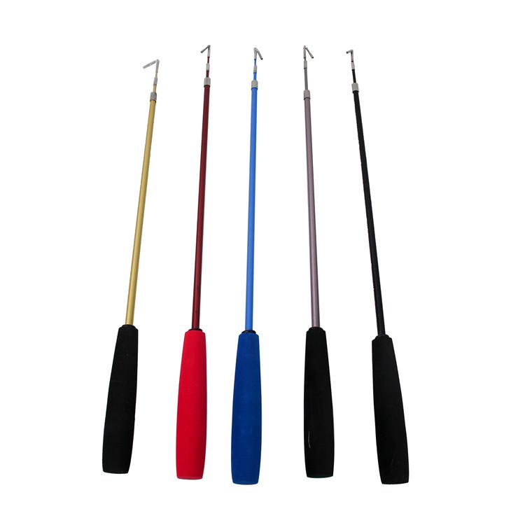 Beliebter Katzen-Teaser-Stick: Dreiteilige Rute mit mehreren Farboptionen zur Selbstunterhaltung.