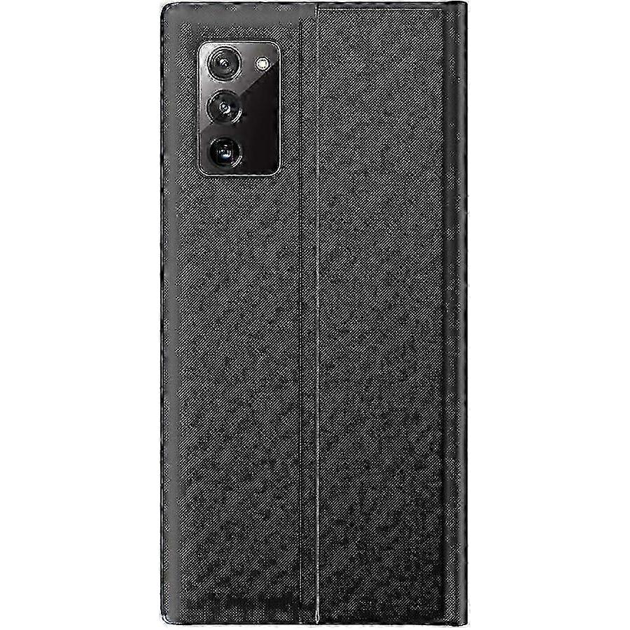 Galaxy S20 FE Smart View Flip Cover mit Spiegel-Displayfenster, Premium-Lederhülle