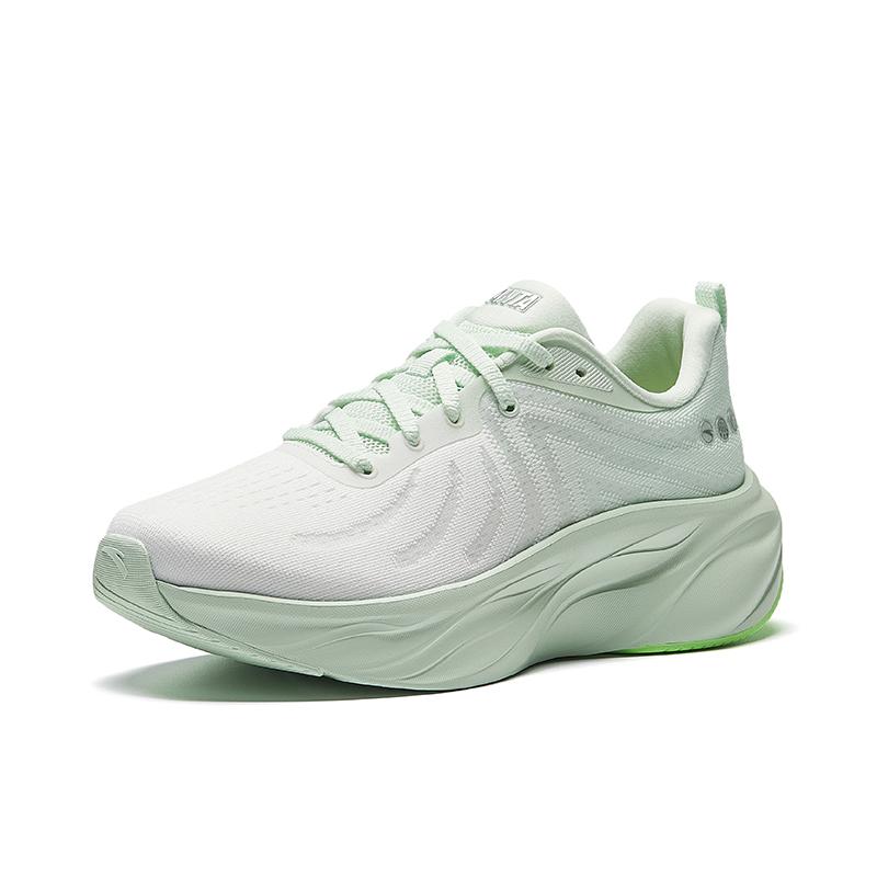 Anta Low Top Running Shoes Women's Papyrus White/Sketch Green 122535515-2