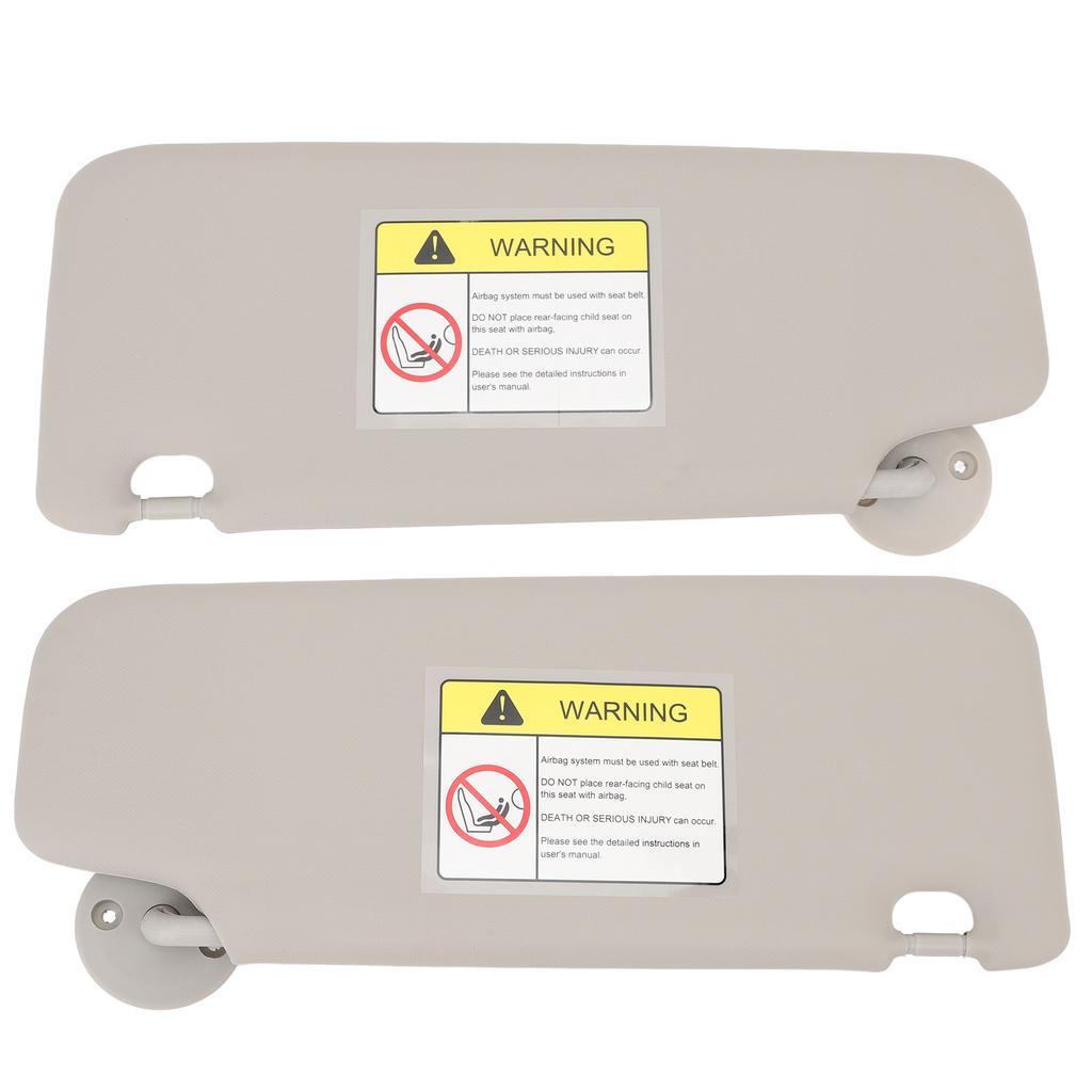Sun Visor Gray Plastic P95327509 Adjustable Interior Sun Visor for Aveo 2011?2016