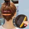 Hair Comb and Hairpin Combination for Simple Side Parting Hair Clips for Hair Without Any Trace At The Back of The Head and For Messy Hair At The Top.