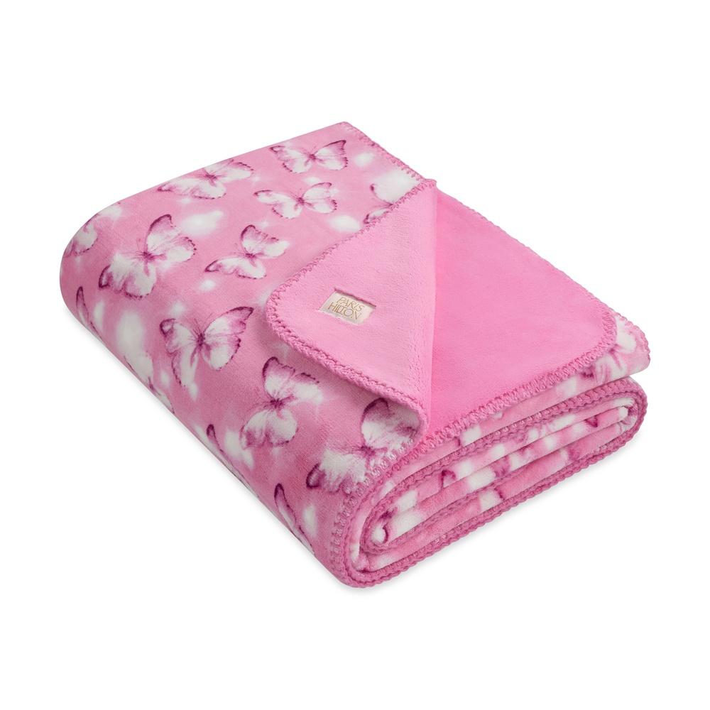 Oversized Butterflies Reversible Throw Blanket Ultra Plush Cozy Microfiber Soft Adults Teens Home Decor
