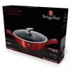 GRANITE POT 28cm BERLINGER HAUS RED METALLIC LINE BH-1263