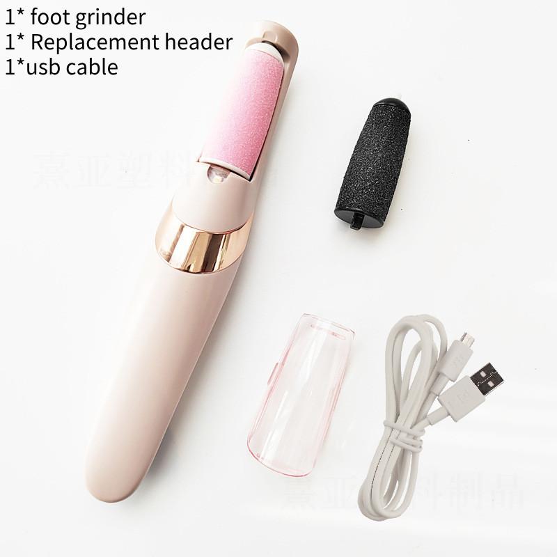 

Grinder Electric Foot Dead Skin Remover Foot Skin Smoothing Machine Repair Care розовый