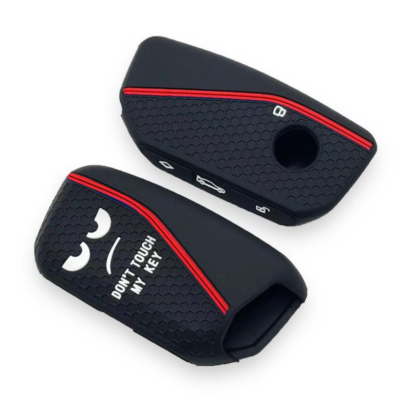 BMW 2024 X7 Silicone Key Fob Cover for 735li/740li - Full Coverage Remote Protection
