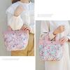 Sanrio Character Liberty Print Tote Small Mini A5 Lunch Floral Made in Japan Melody Melodies Party Bag, Size, Self-Standing, Tote, Size, Bag, Stylish,