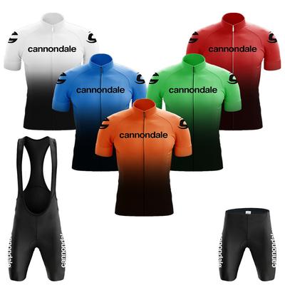 Cannondale Cycling Jersey Summer Bicycle Suit Quick Drying Bib Shorts Clothes Mtb Maillot Ropa Ciclismo Mountain Bike Wear