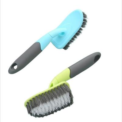 Long-Handle Non-Slip Cleaning Brush for Bathroom with Stiff Bristles