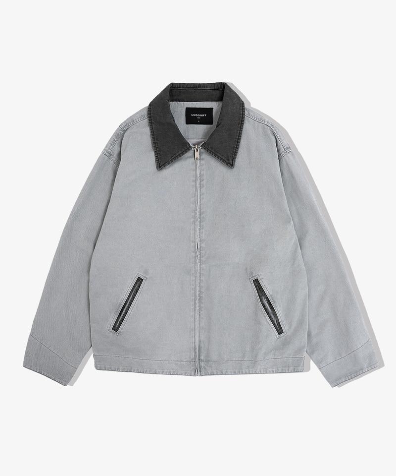 Underoff Soft Wash Cotton Work Jacket Black