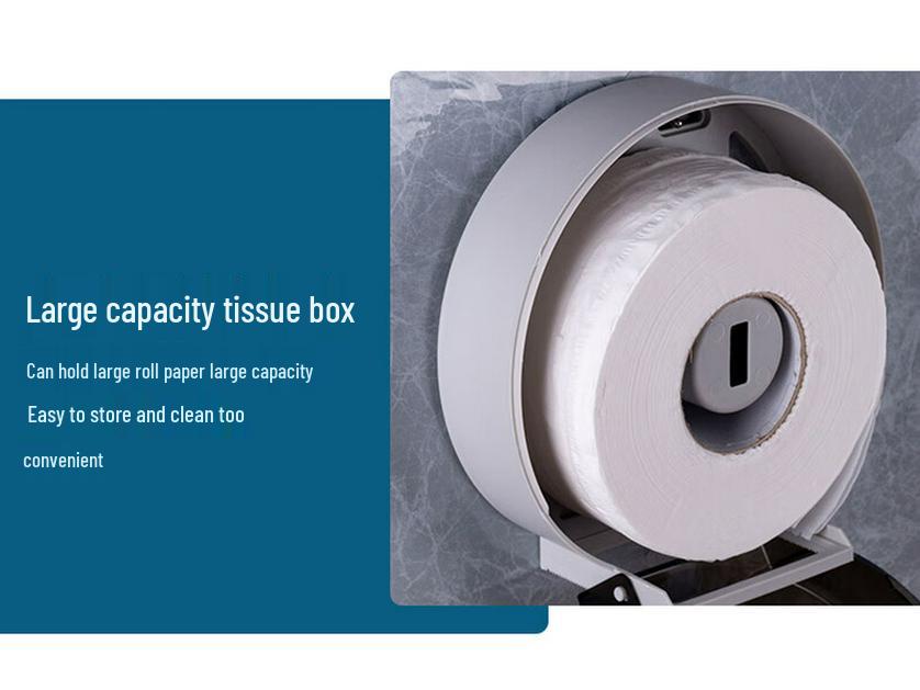 Wall-Mounted Bathroom Tissue Box