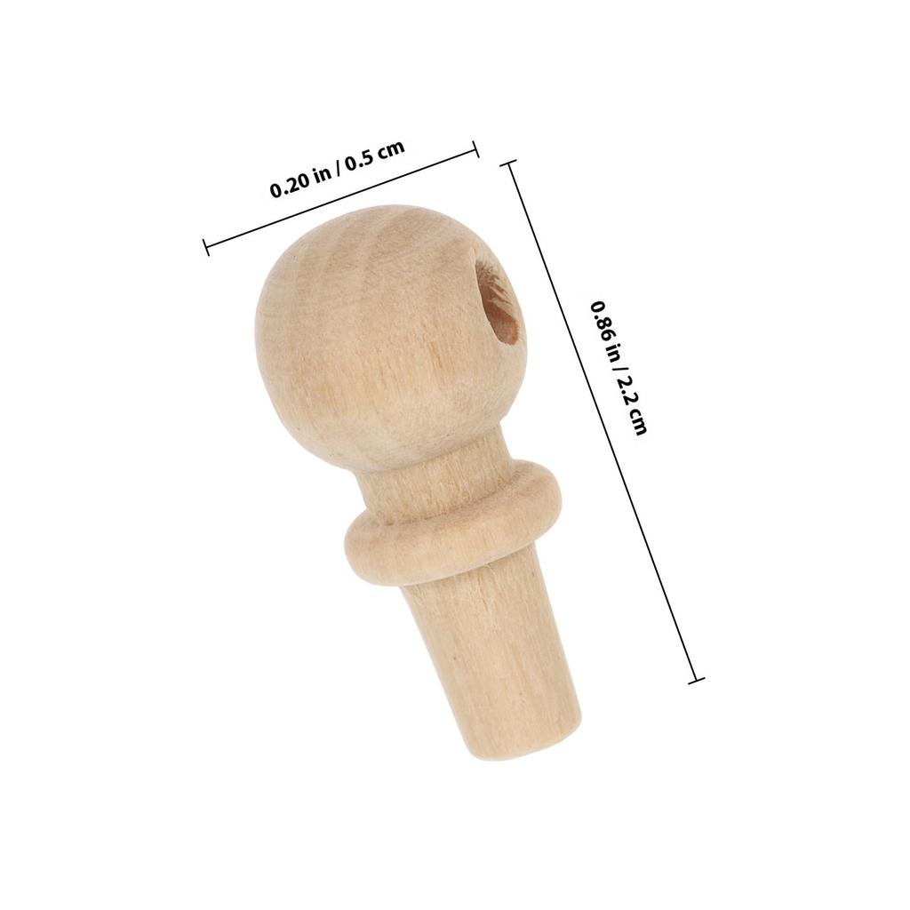 10Pcs Natural Cork Stoppers for Gourd Containers Precision Fit Leakproof Seal DIY Craft Projects Decorative Storage Pottery