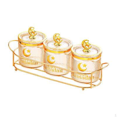 Kitchen Spice Jars Food Storage Box Container Multipurpose Divided Nut for Wedding