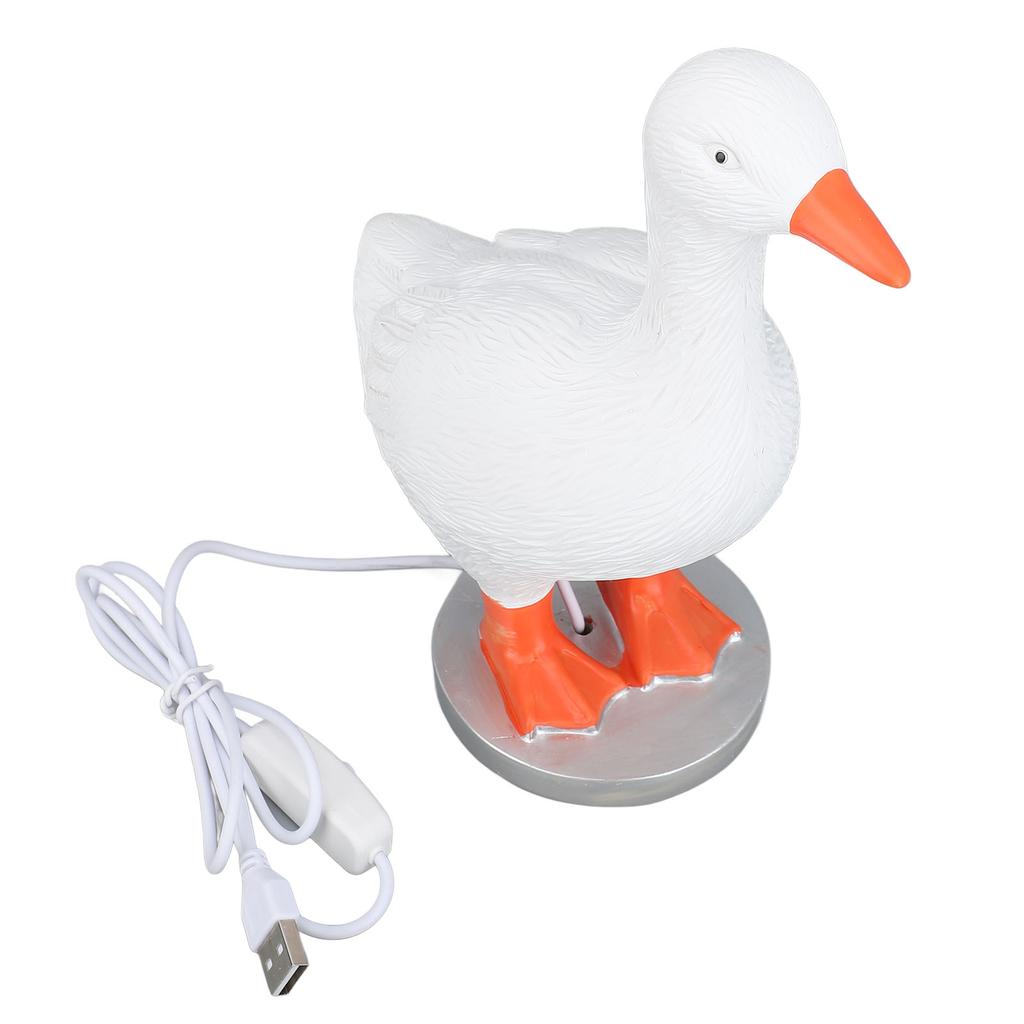Duck Egg Lamp Creative Resin LED Funny Goose Table Lamp Night Light Home Decor for Bedroom Study