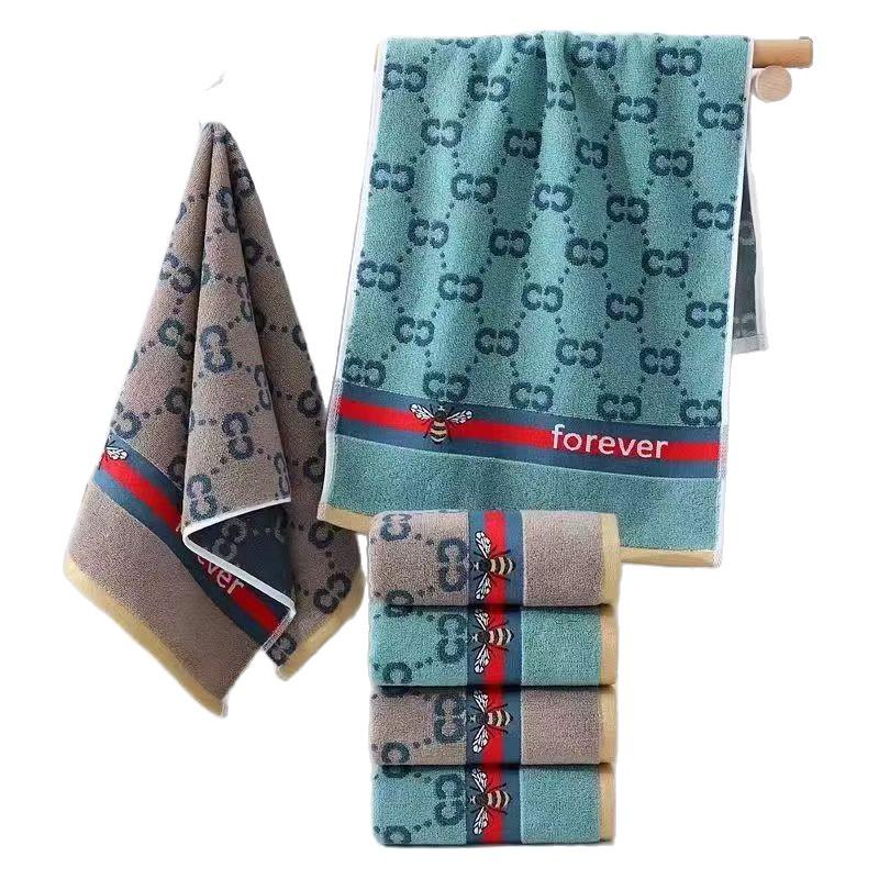 Premium Pure Cotton Bath Towel Set - Soft, Thick, Absorbent, Family Pack, Fast Delivery