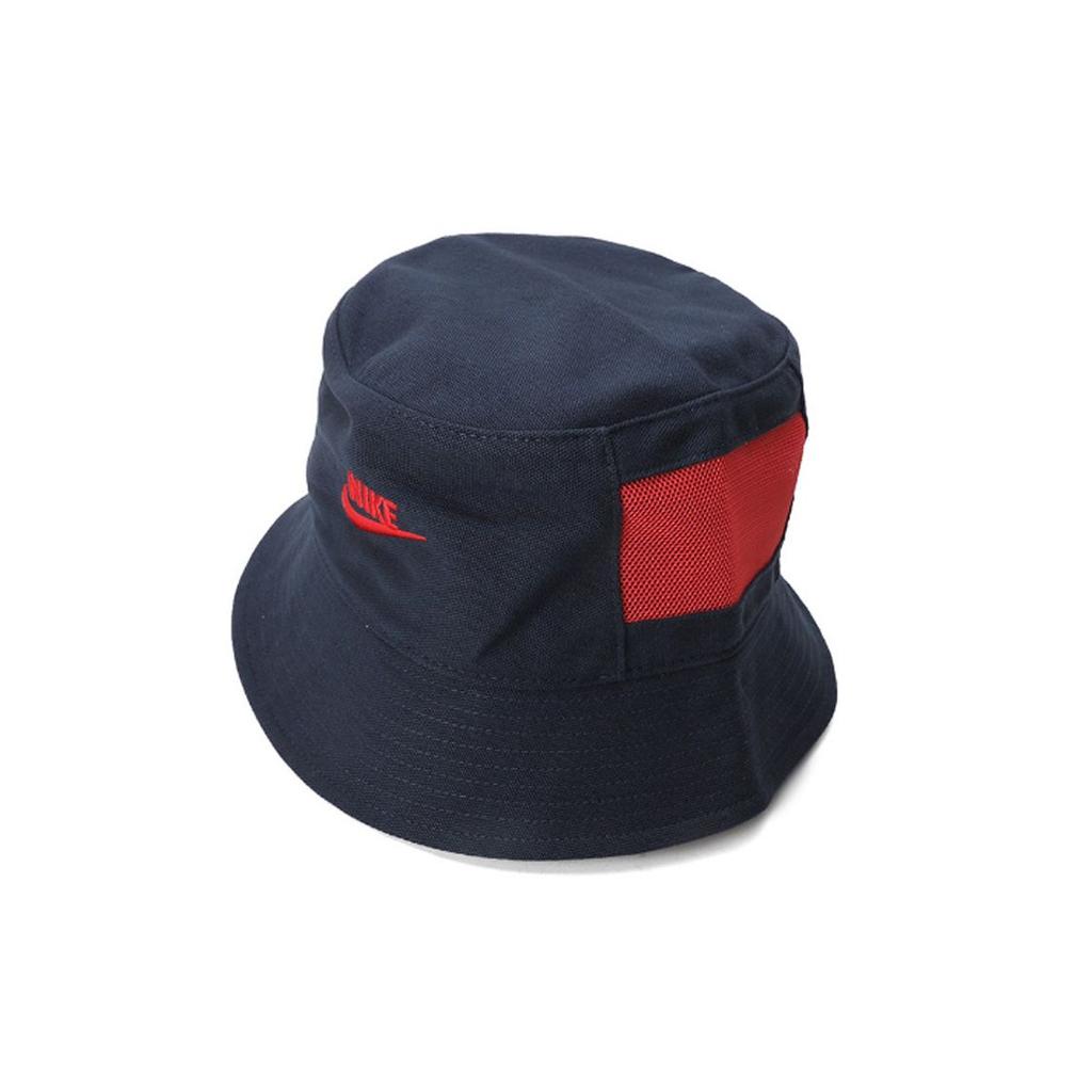 Nike Letter Pattern Fisherman Hat Unisex Hats Blue CQ9530-451