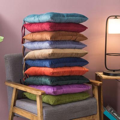 Quadratisches Flanell Stuhlkissen Druckreduzierend Starke Flexibilität Stuhlkissen Pad zum Entspannen