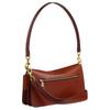 Coach Tabby 26 Logo Leather Shoulder Bag Medium Women Shoulder Bag Brown CCX04-B4ND7