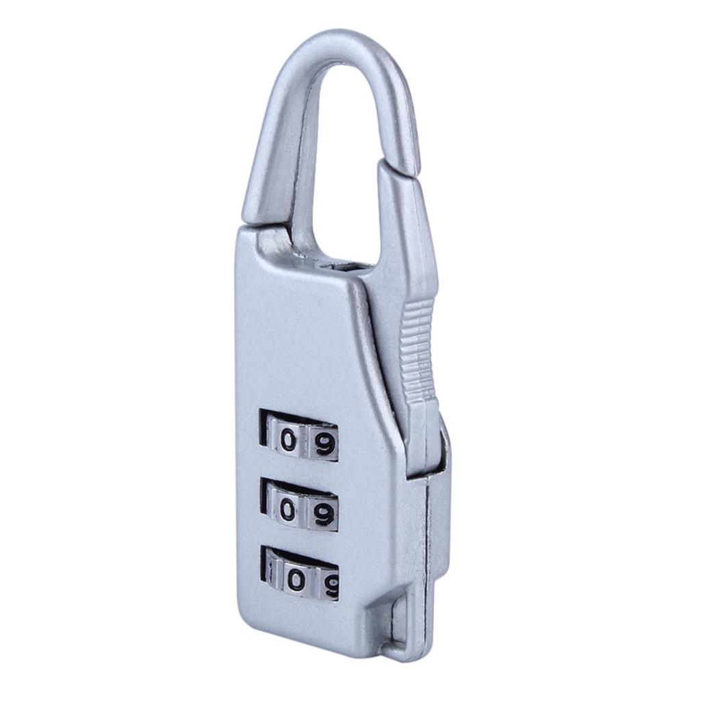 10 Stück Reißverschluss-Schlösser - Diebstahlsicherung Für Rucksack & Koffer