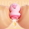 Tongue Licking Egg Jumping Female Masturbator Second Moisture Suction Vibration Massage Adult  Sex Toys for Women