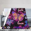 Butterfly Blanket Soft Plush Fleece Throw Blankets Cozy Fuzzy Butterfly Stuff Bedding Gifts for Women Girls Boys Kids Adults 40"X50"