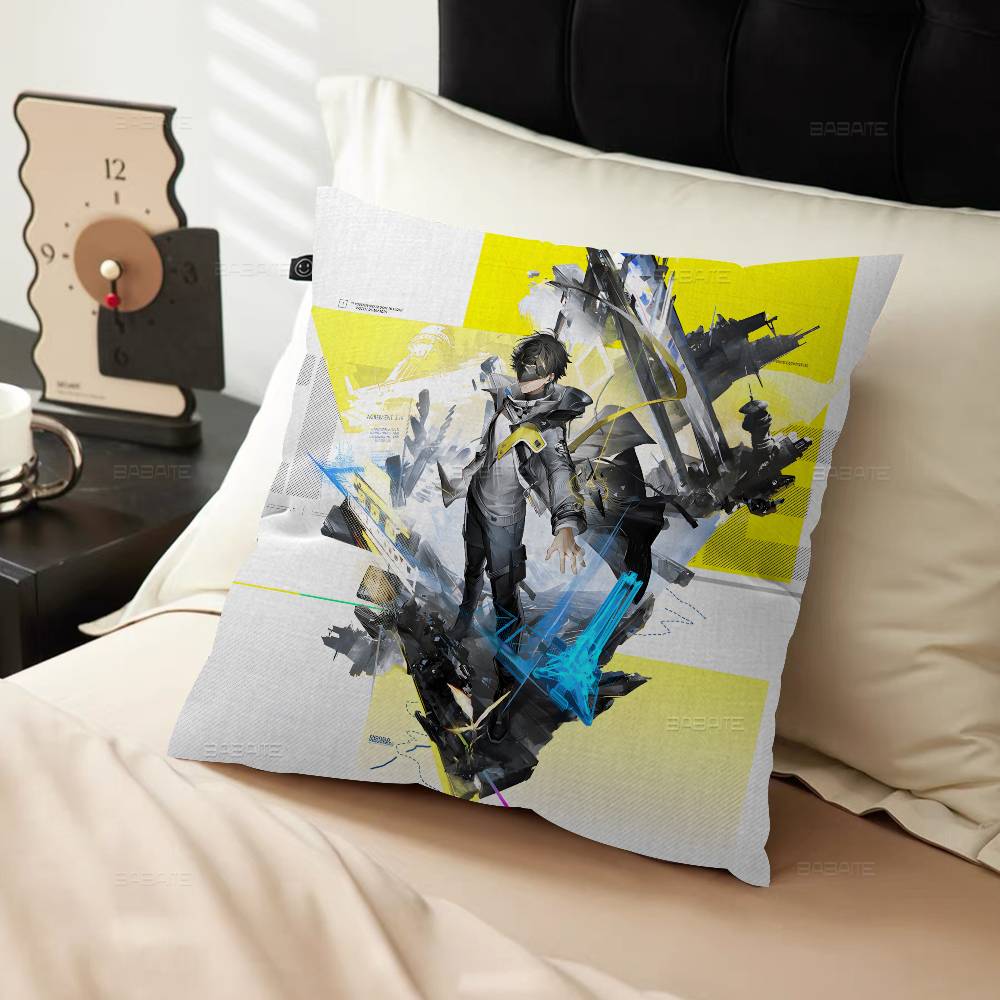 Arknights Endfield Pillow Gift Home Office Decoration Bedroom Sofa Car Cushion Cover case 45x45