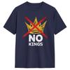 Vintage No King T Shirt Summer  Pure Cotton T Shirts For Men's Trending Design Tee Shirt Short-Sleeved Vintage Tees