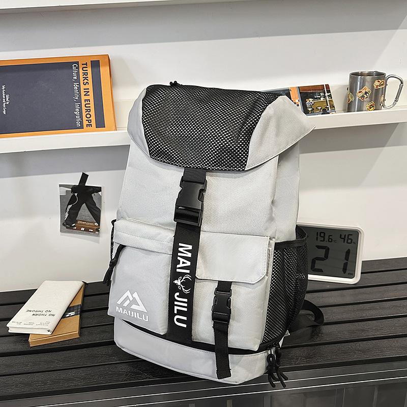 School bag High value sports school bag Fitness versatile backpack Large capacity basketball sports backpack Outdoor simple travel bag