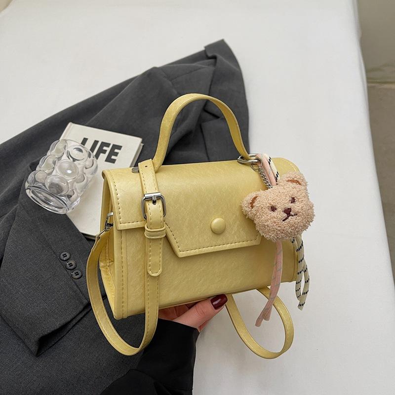 New High-end Fashion Oblique Span Bag Versatile Handbag Spring Small Square Bag Casual Shoulder Bag