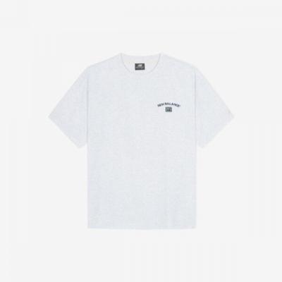 New Balance Viagem de Verão Flor Manga Curta T-shirt Lqj Nbnefca033 16 Uni