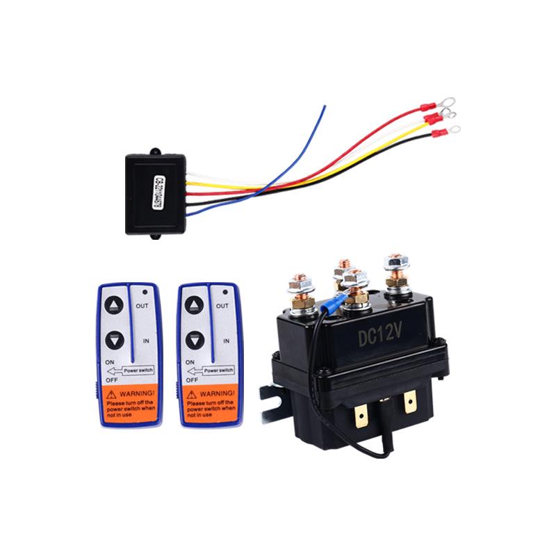 

12V 250A Car Winch Relay Set with Remote Controller