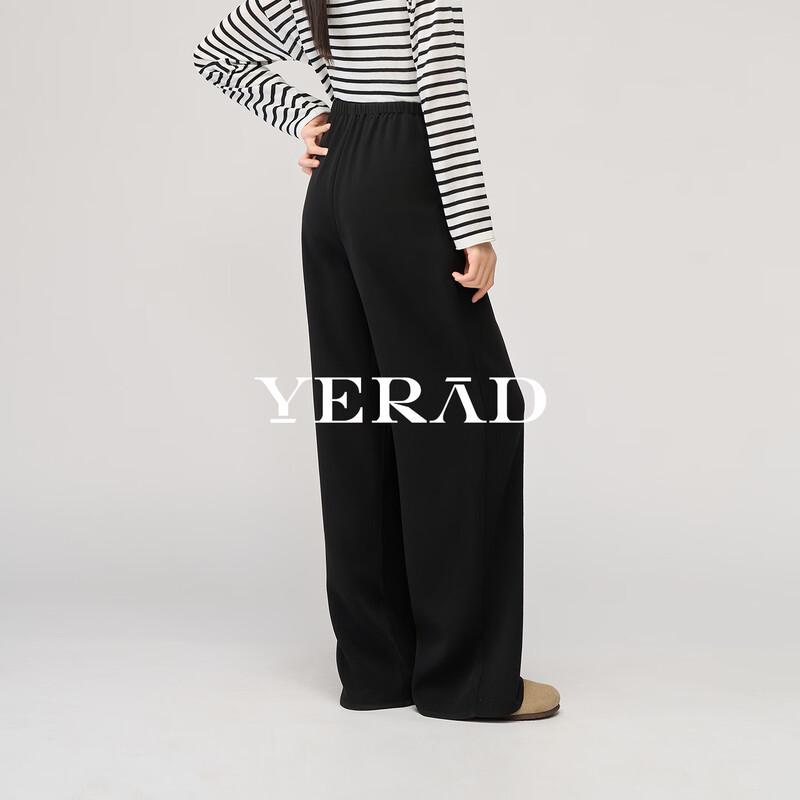 YERAD Damen Acetat Weite Freizeithose